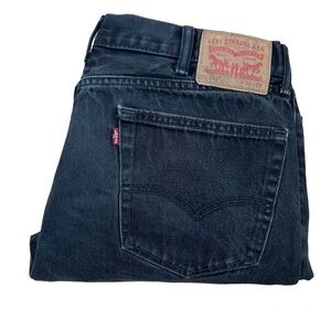Levi’s 505 Regular Fit Black Jeans - 38/29